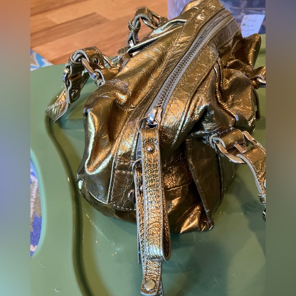 Junior Drake Gold Satchel